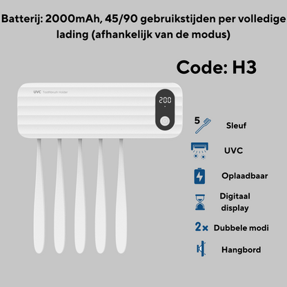 UVC-tandenborstelsterilisator