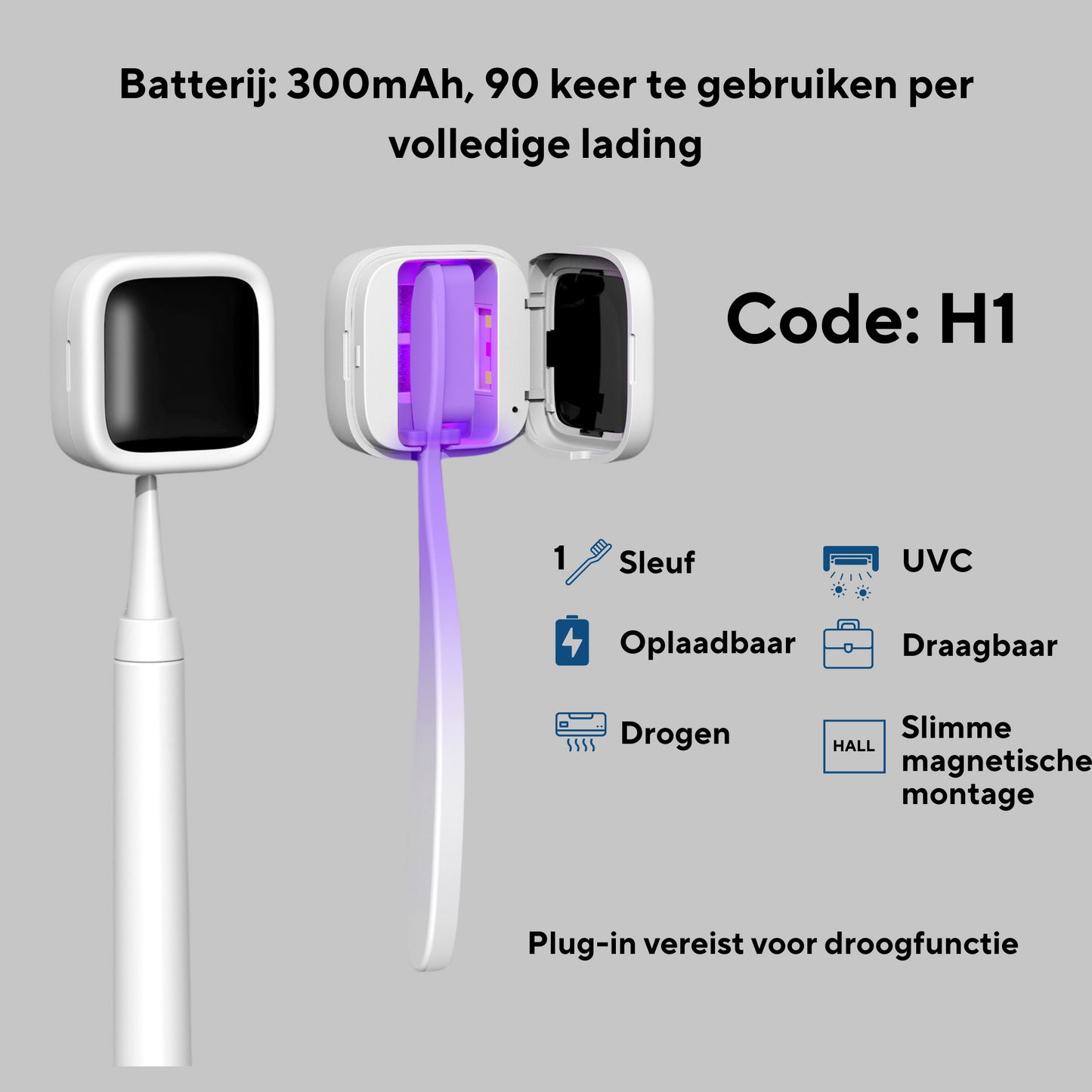 UVC-tandenborstelsterilisator