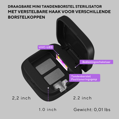 UVC-tandenborstelsterilisator